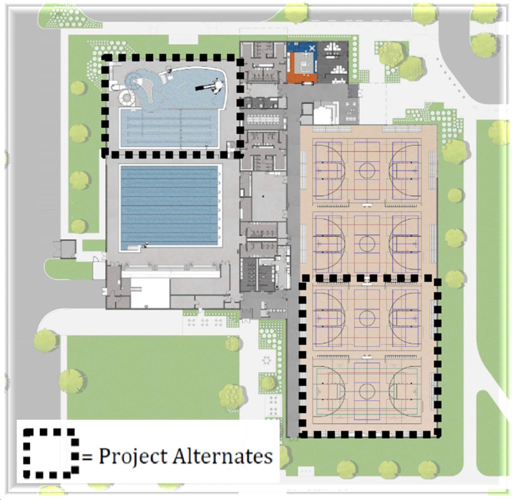 Base Bid Pella Indoor Rec Center