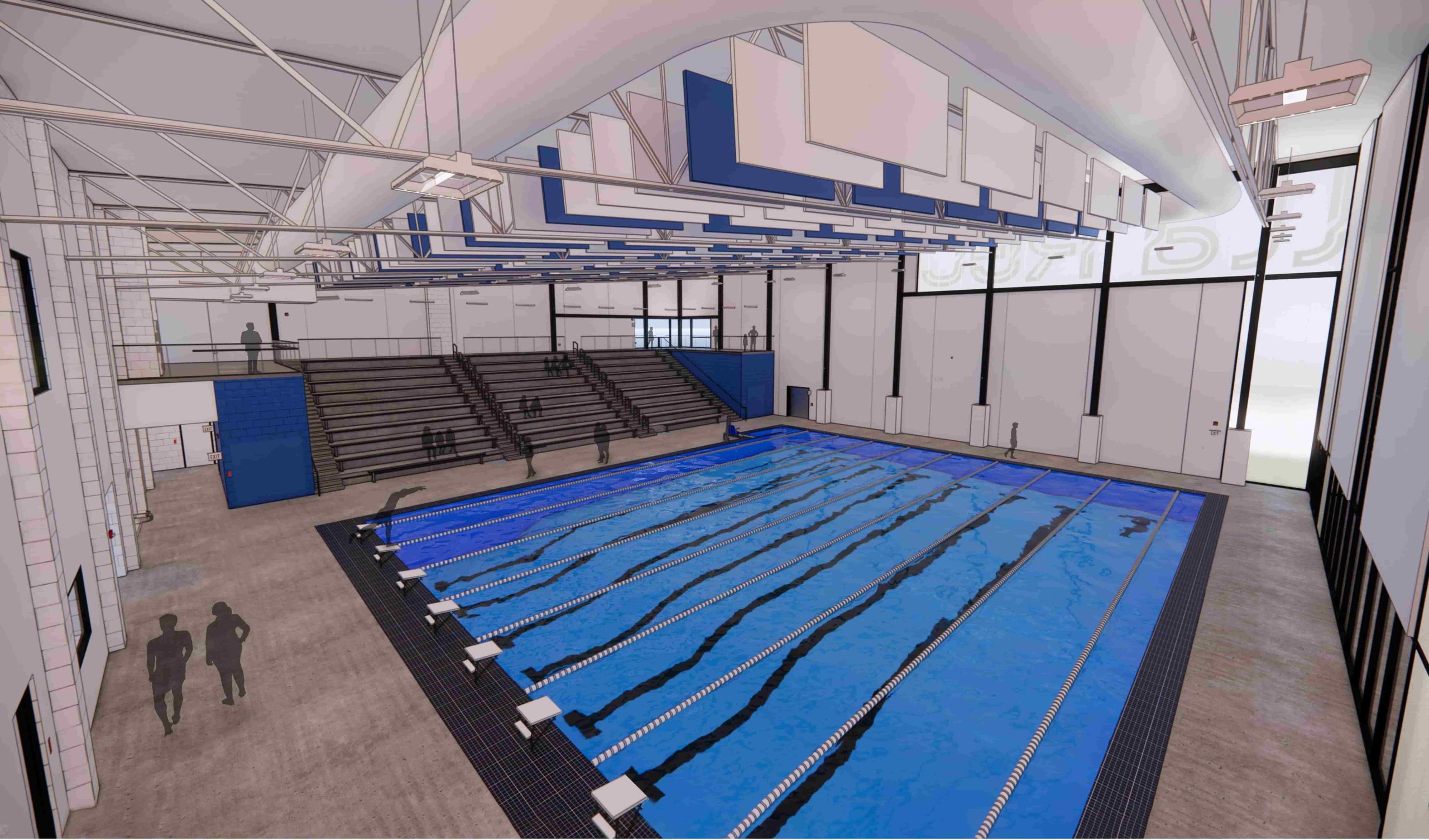 Competition Pool seating