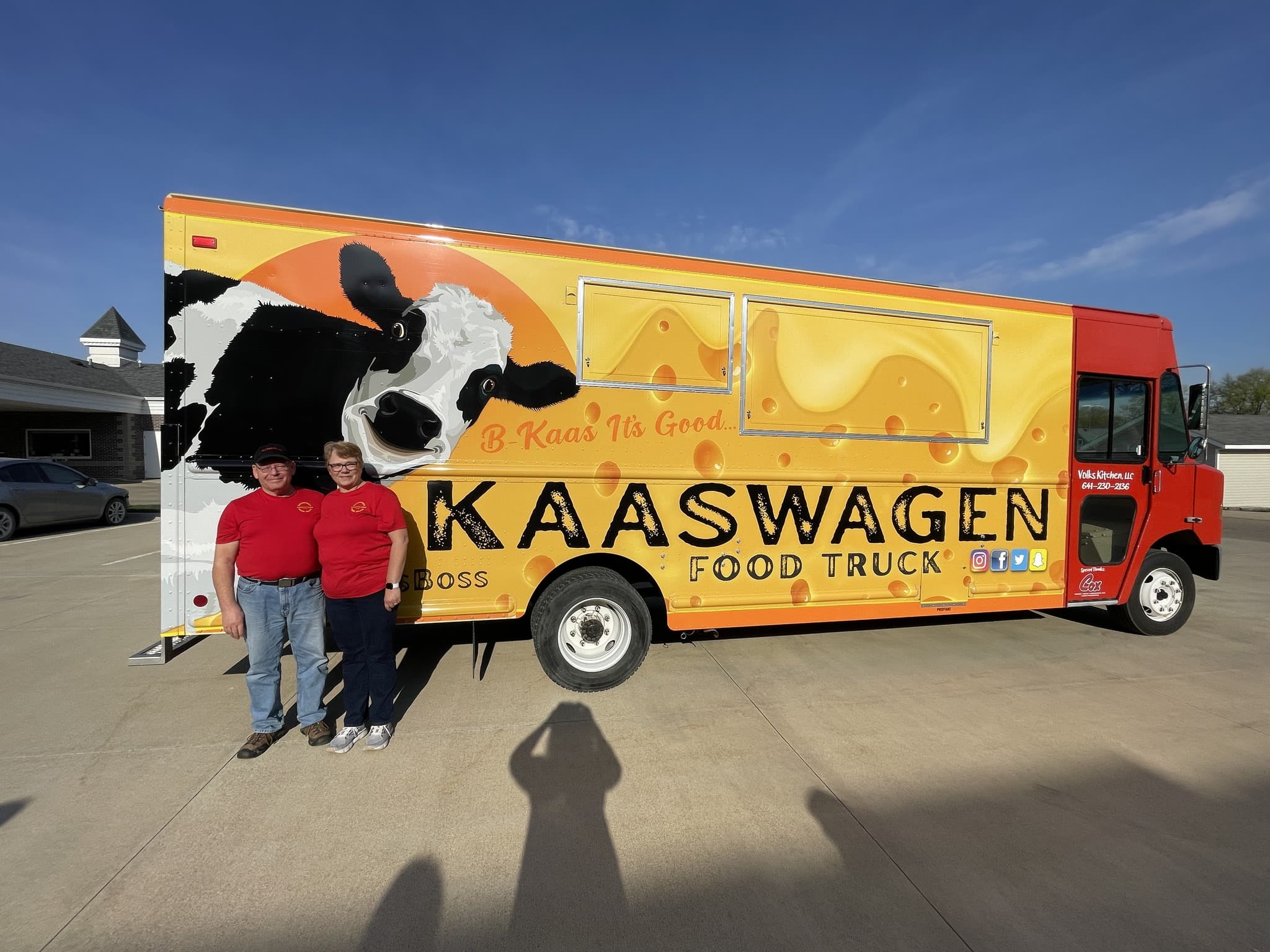 Kaaswagen Food Truck Owners, Bob & Diane Mitchell