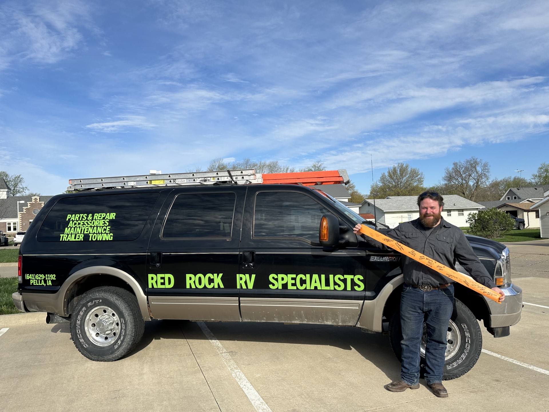 Red Rock RV Specialist mobile repair truck